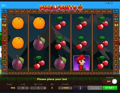 Pixel Fruits 2D