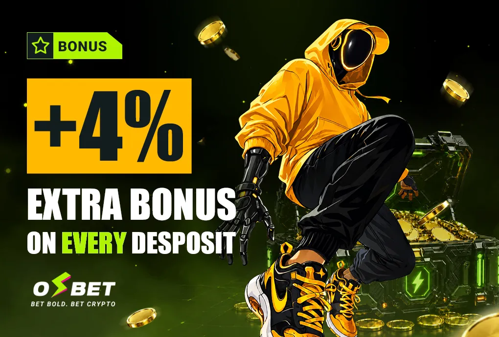 4% Deposit Bonus