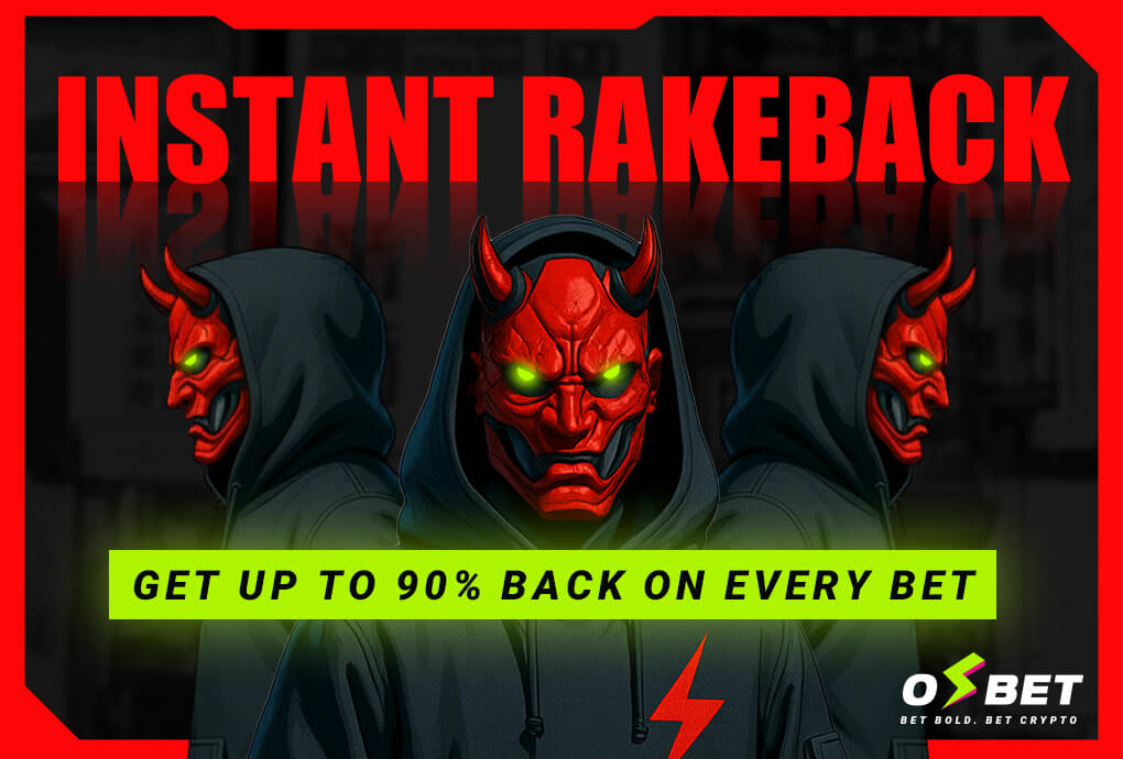 Instant Rakeback – Up to 90% Back Every Bet